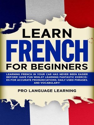 cover image of Learn French for Beginners